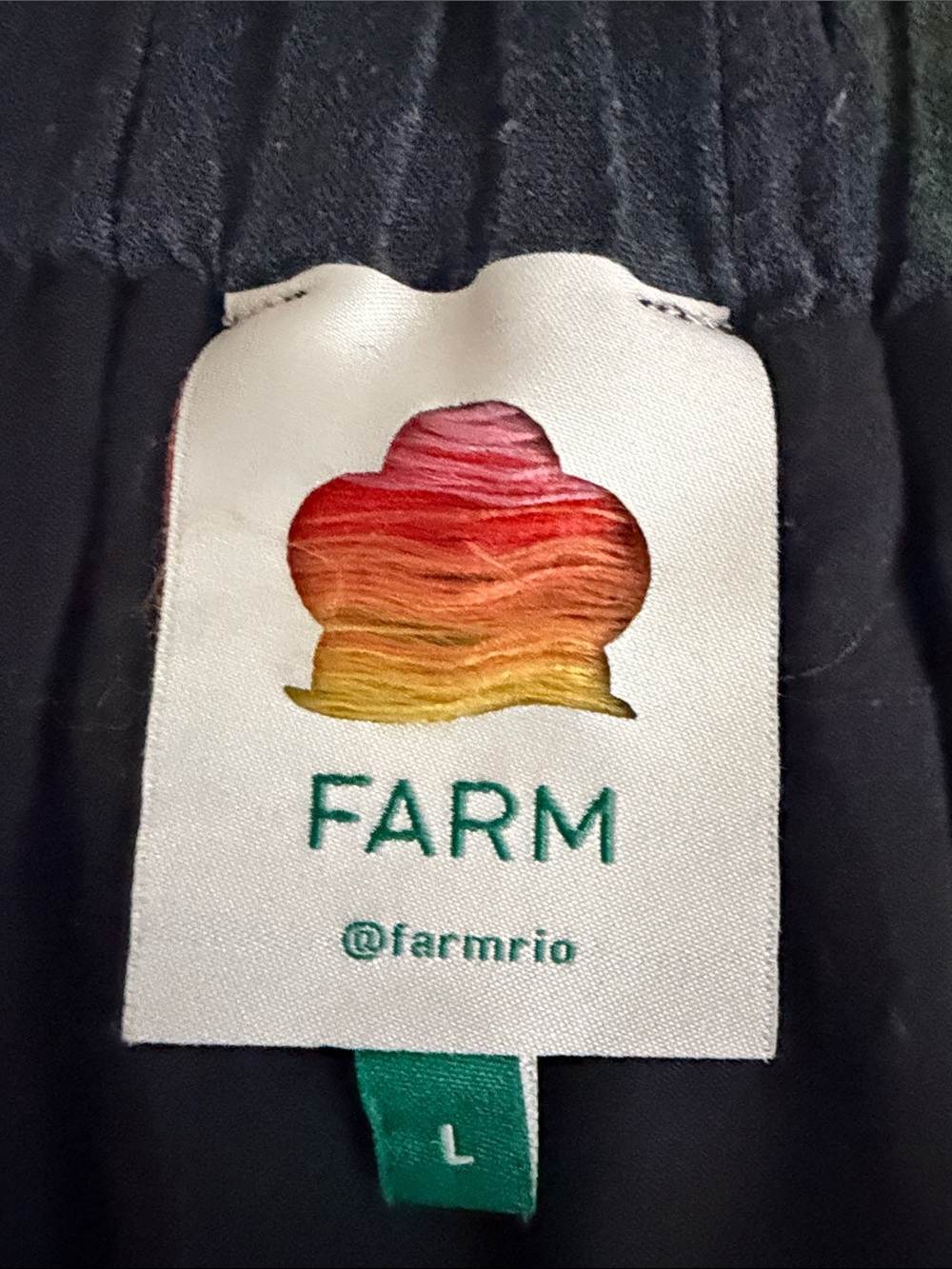 FARM Rio Midnight Macaw Fiesta Mini Dress L - Picture 2 of 5